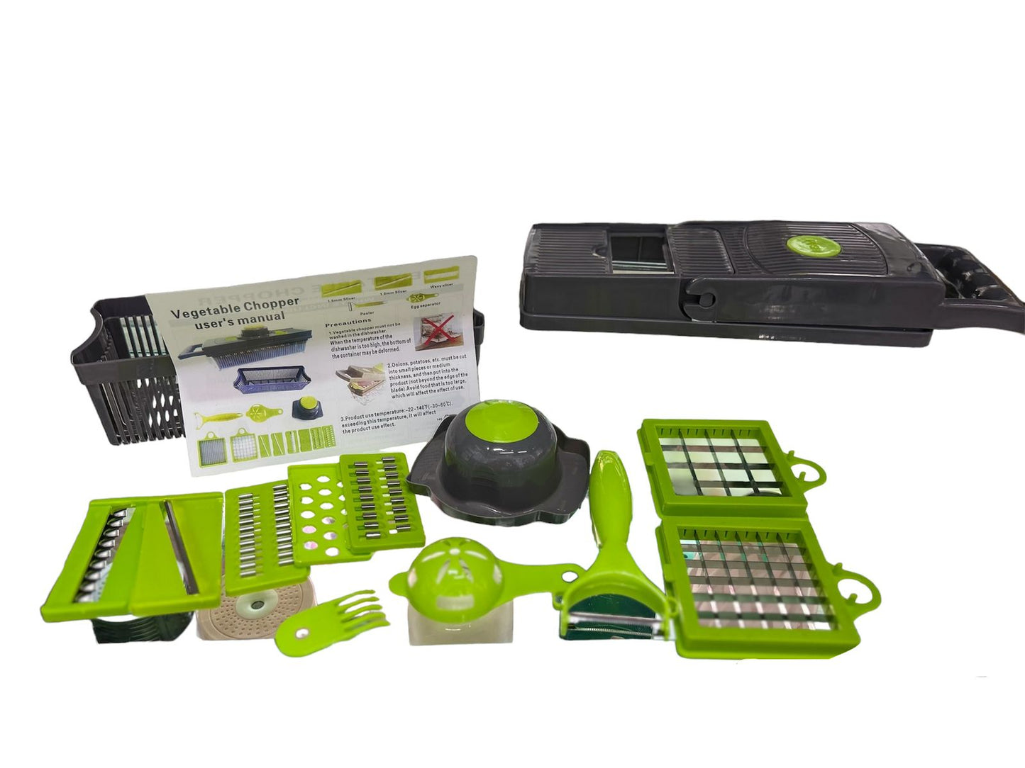 PICADOR DE FRUTAS Y VERDURAS 14 PIEZAS