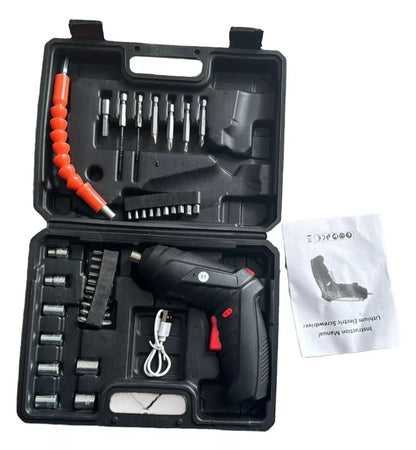 Destornillador Inalámbrico Maleta NEGRO