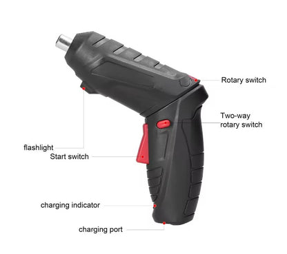 Destornillador Inalámbrico Maleta NEGRO