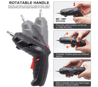 Destornillador Inalámbrico Maleta NEGRO