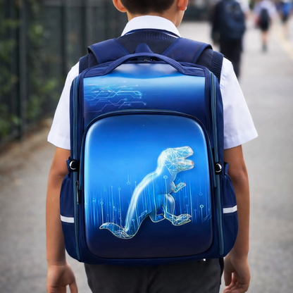 Mochila Escolar Niño Dinosaurio FA3-0188