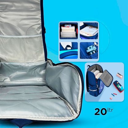 Mochila Escolar Niño Dinosaurio FA3-0188