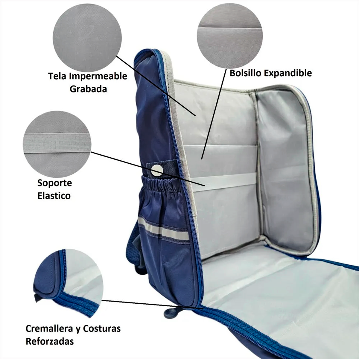 Mochila Escolar Niño Dinosaurio FA3-0188