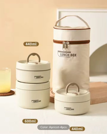 Lonchera termica x3 piezas